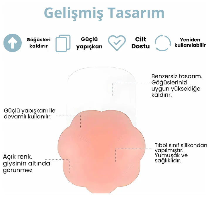 Mervoli®  Et Silikon Göğüs Dikleştirici