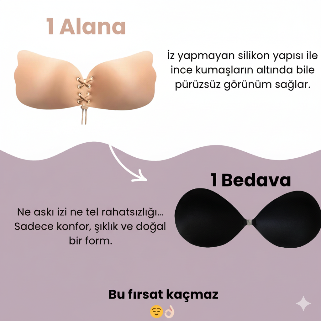 Mervoli® Push-up  Göğüs Dikleştirici Dolgunlaştırıcı Sütyen
