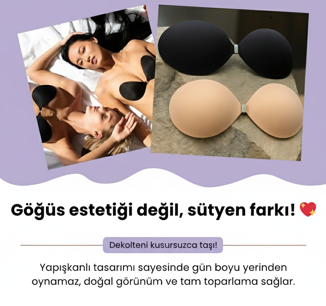 Mervoli® Push-up  Göğüs Dikleştirici Dolgunlaştırıcı Sütyen